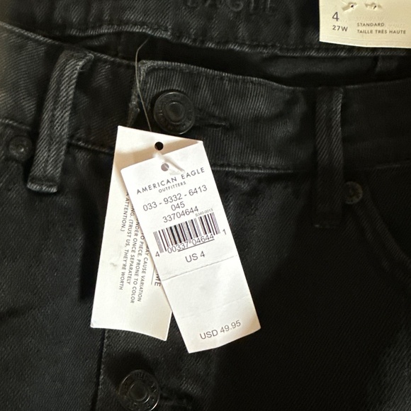 American Eagle Super Hi-Rise A-Line denim mini- NWT. Retail 49.95 - Picture 2 of 6